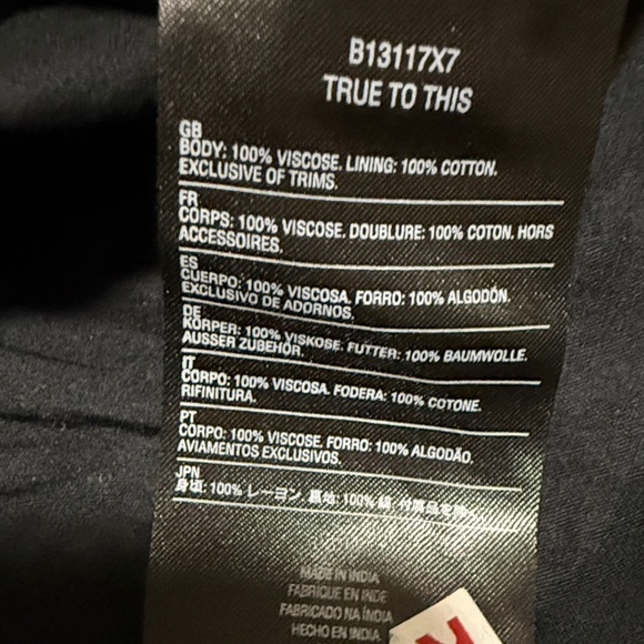 Volcom Geometric Black and White Dress - Picture 4 of 9